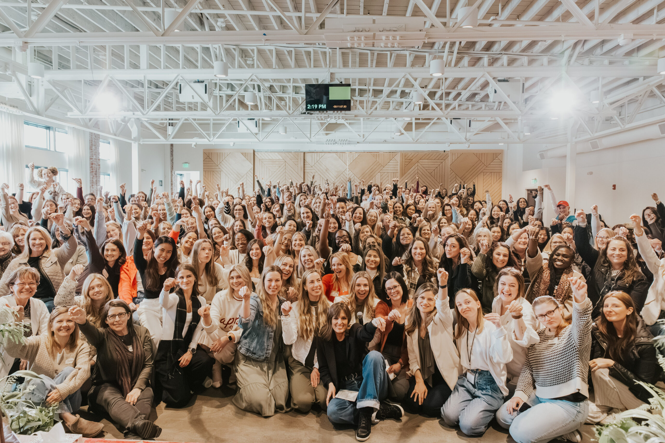 350+ women of all ages gather to worship God at a Live Salted conference in Seattle, Washington.